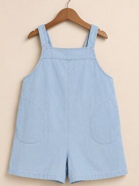 Old Navy Girls Denim Romper – Light Wash (Rare‎ & Adorable!) - 18 (XXL)